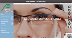 Desktop Screenshot of parmereyecare.com